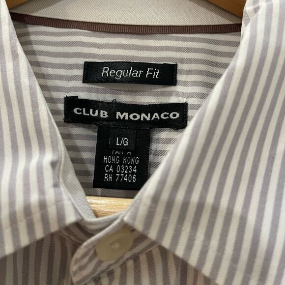 Club Monaco Men’s Button Down Shirt Size Large. - Picture 4 of 7